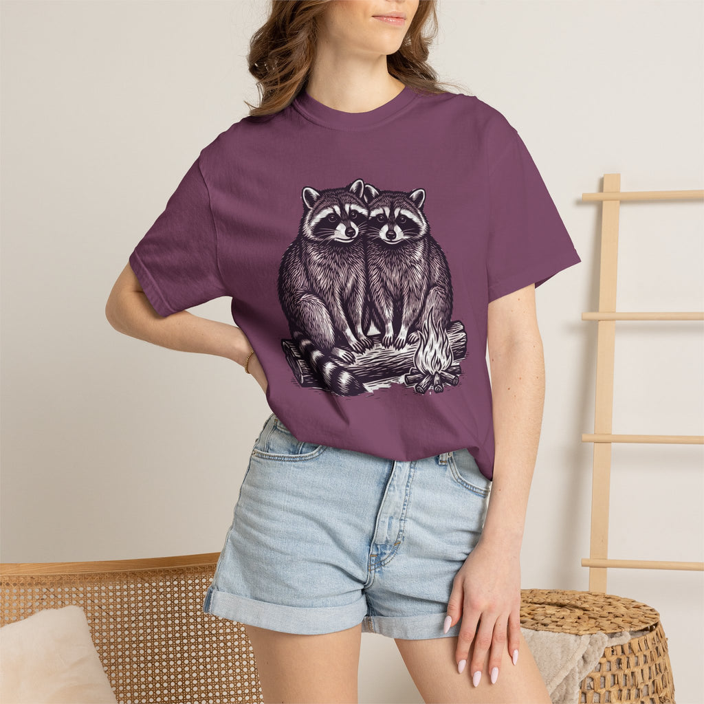 Cuddling Raccoons T-Shirt
