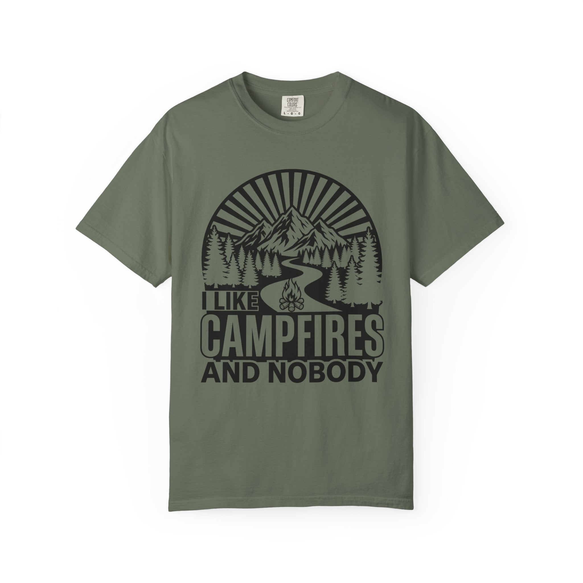 I Like Campfires And Nobody T-Shirt