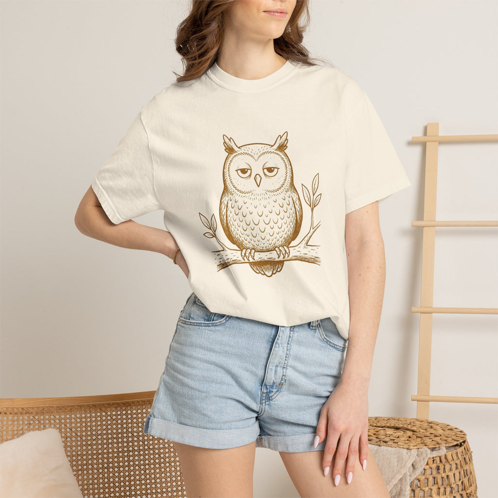 Owl on a branch T-Shirt