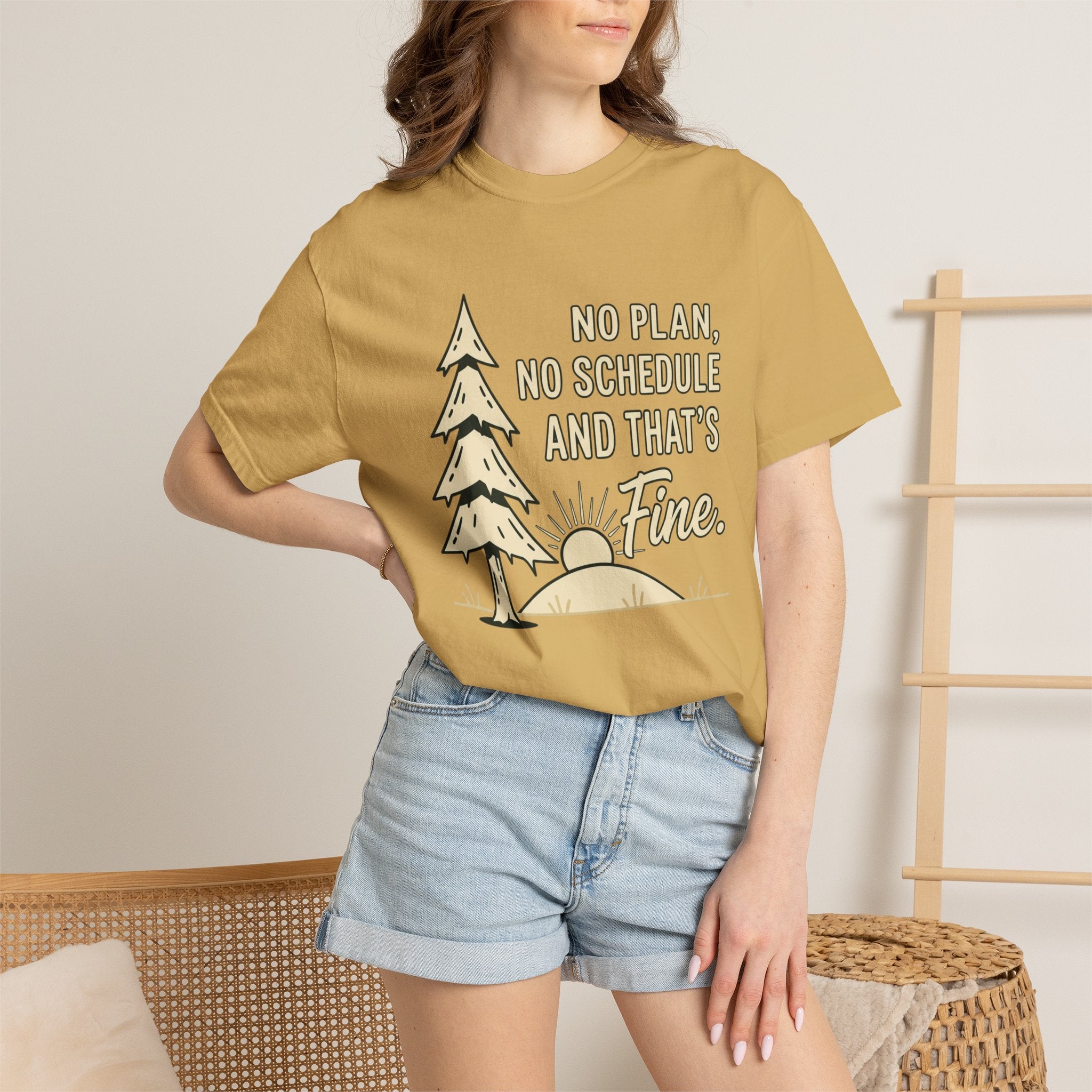 No Plan No Schedule T-Shirt