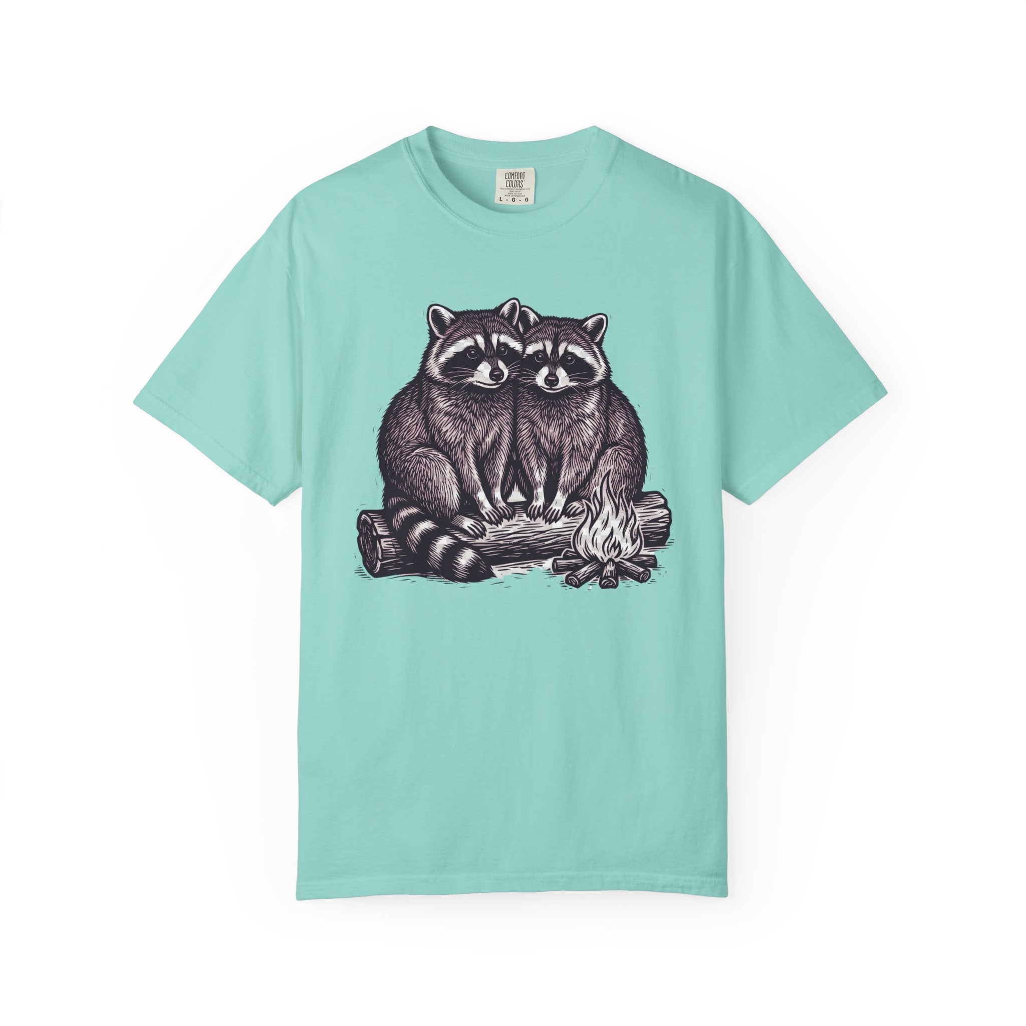 Cuddling Raccoons T-Shirt