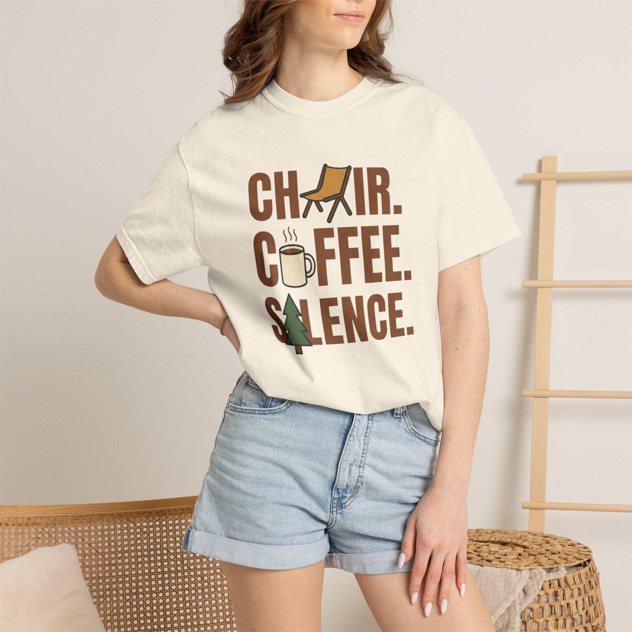 Chair Coffee Silence T-Shirt