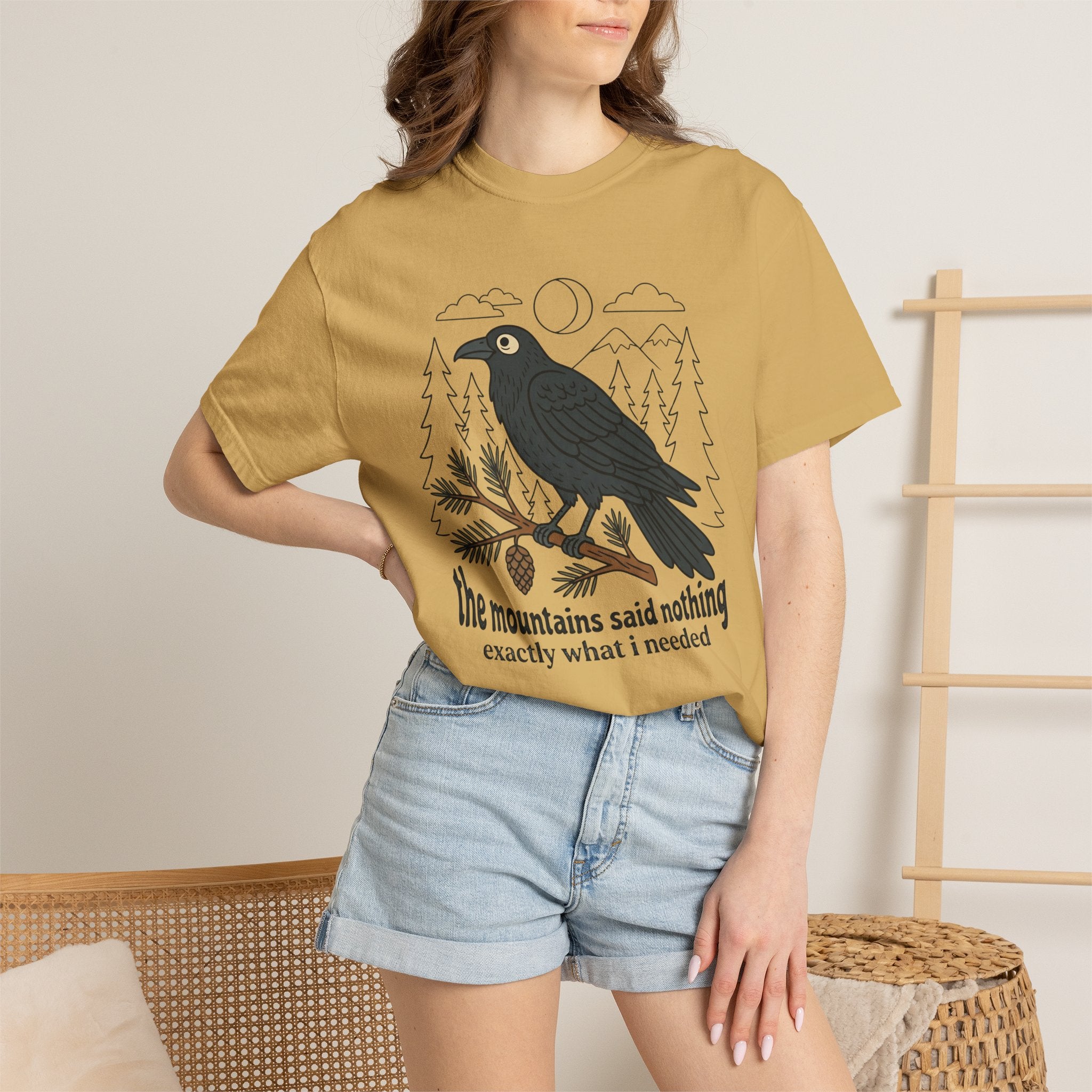 The mountains said nothing T-Shirt
