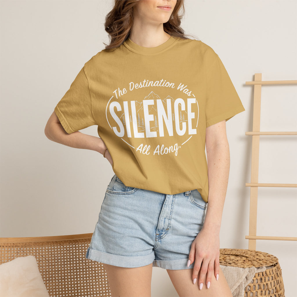 The destination was silence T-Shirt