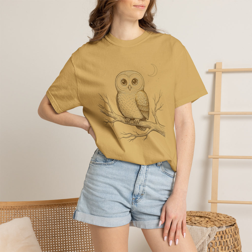 owl on a branch T-Shirt