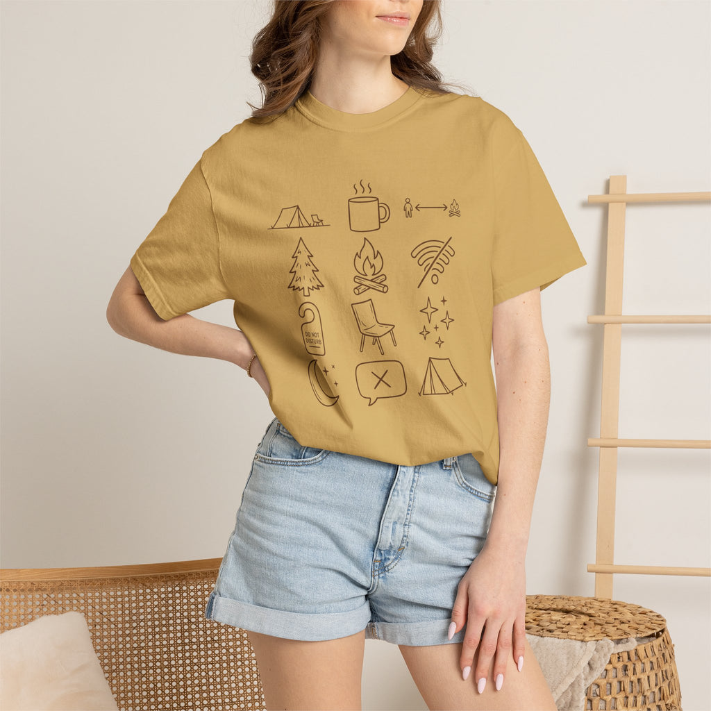Camping symbols T-Shirt