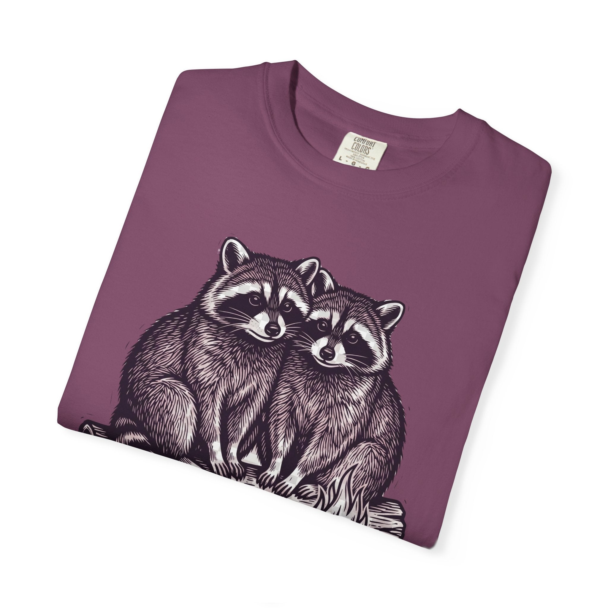 Cuddling Raccoons T-Shirt