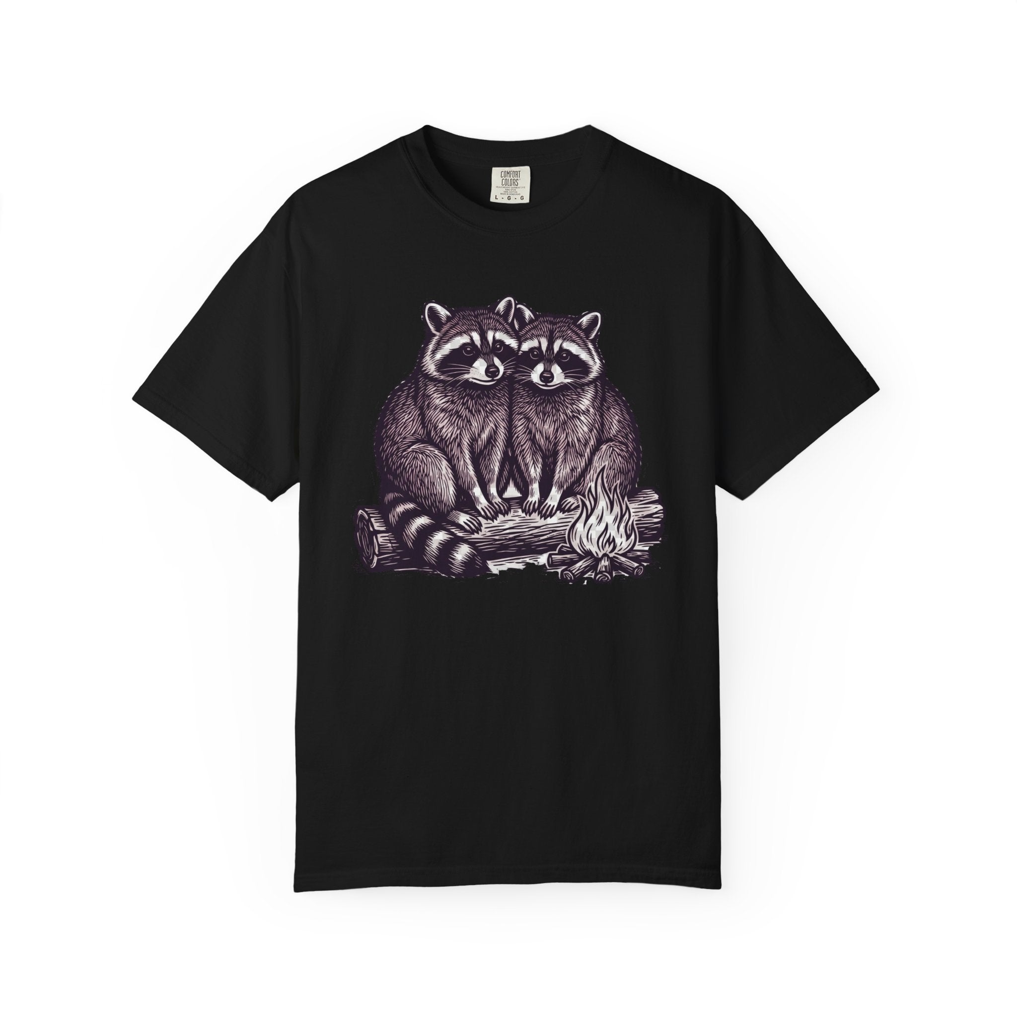 Cuddling Raccoons T-Shirt
