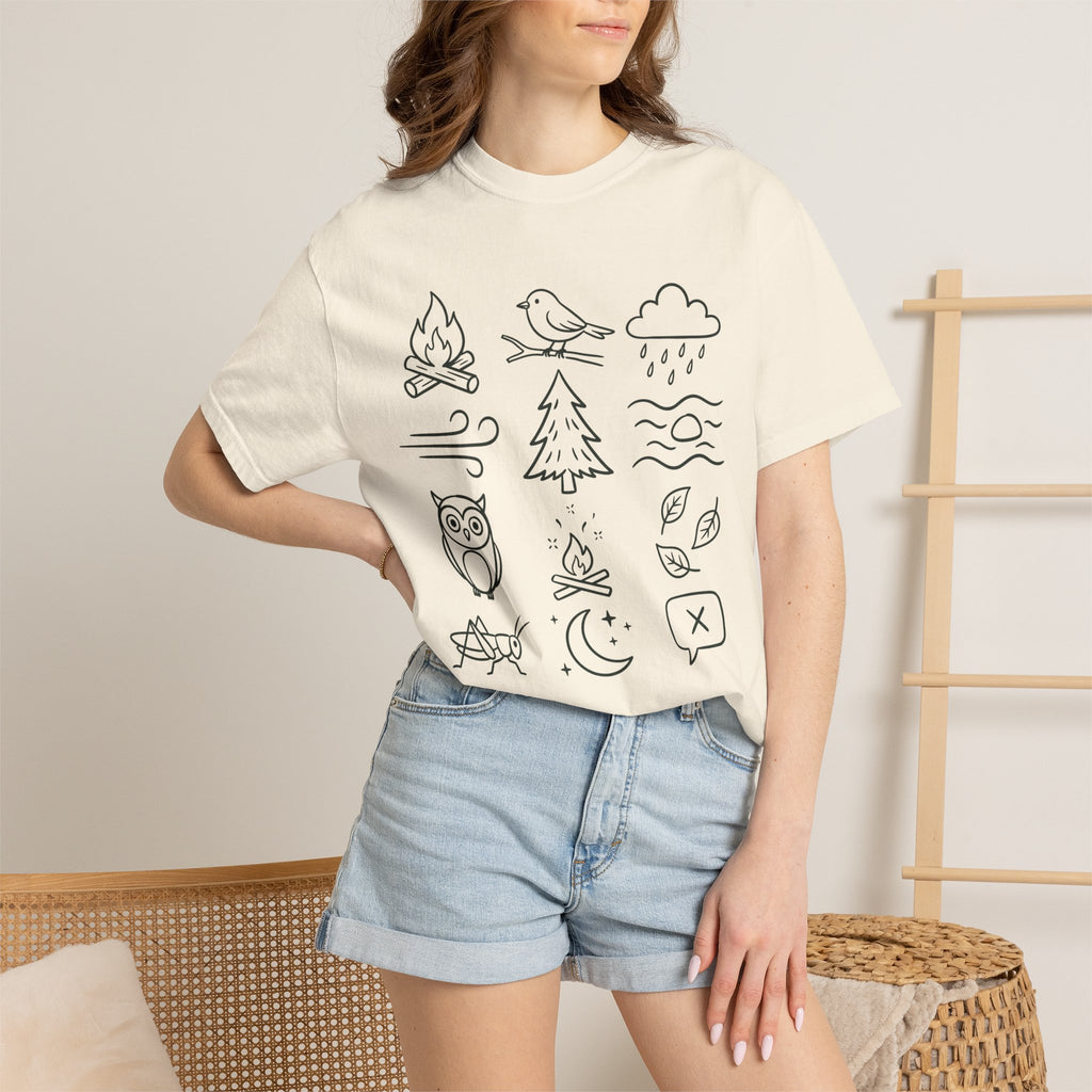 Camping emoji T-Shirt