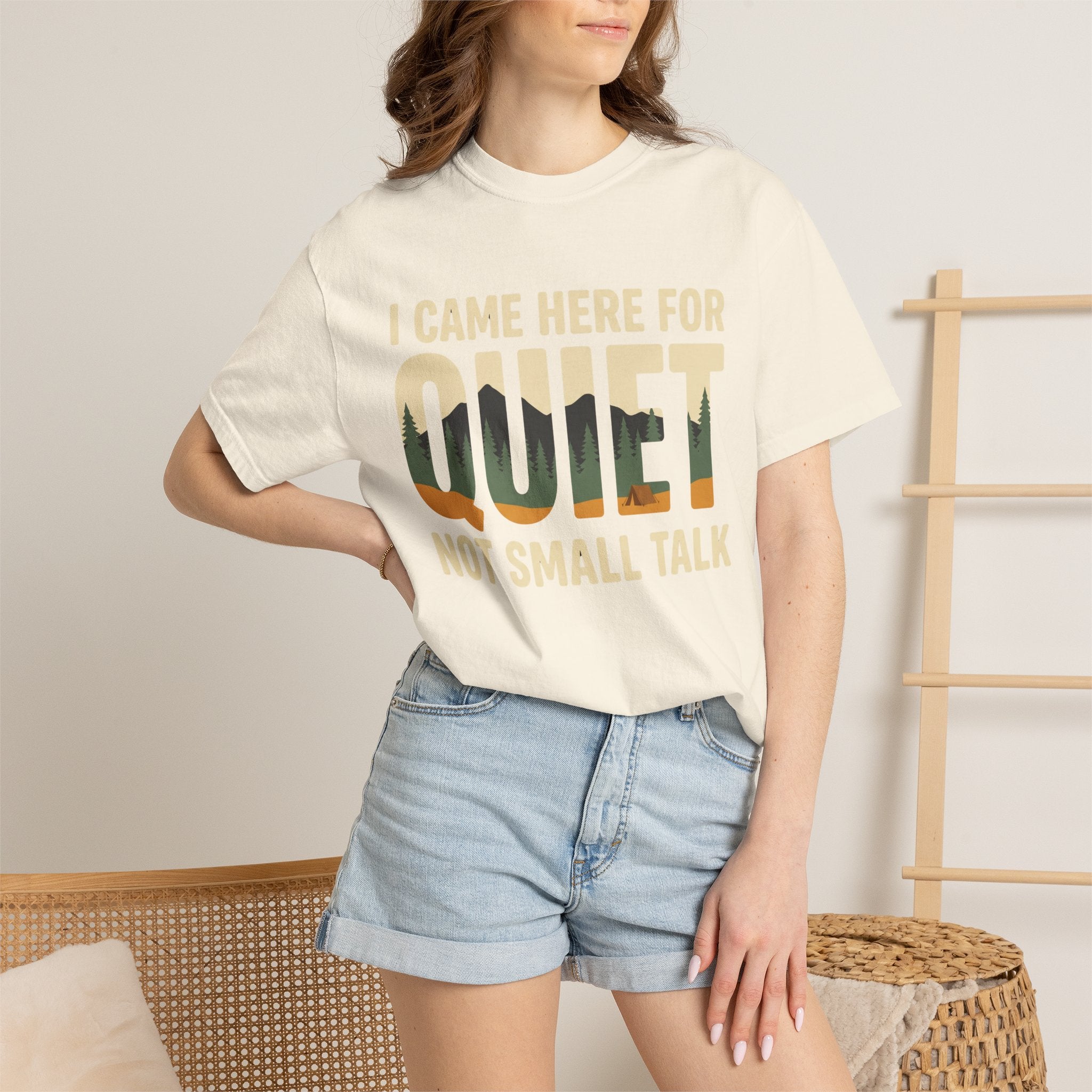I came here for the quite T-Shirt
