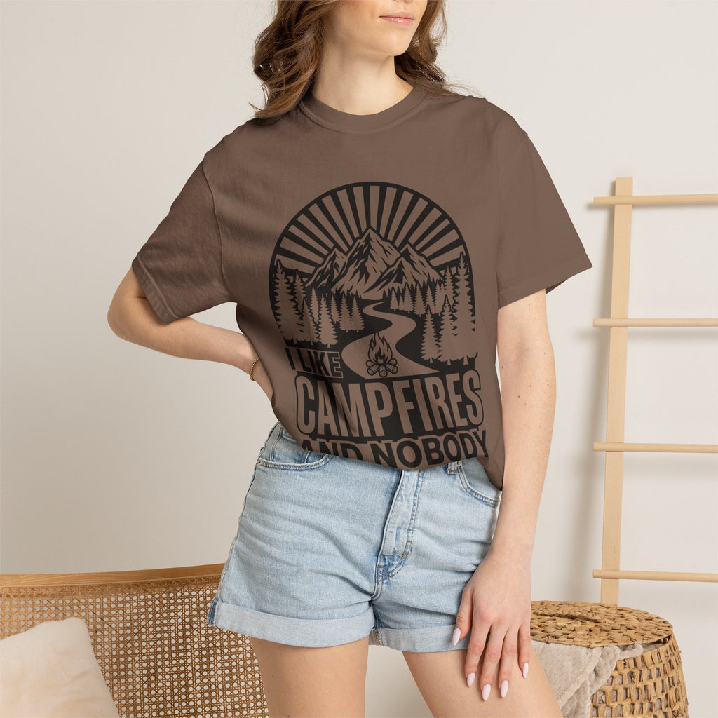 I Like Campfires And Nobody T-Shirt