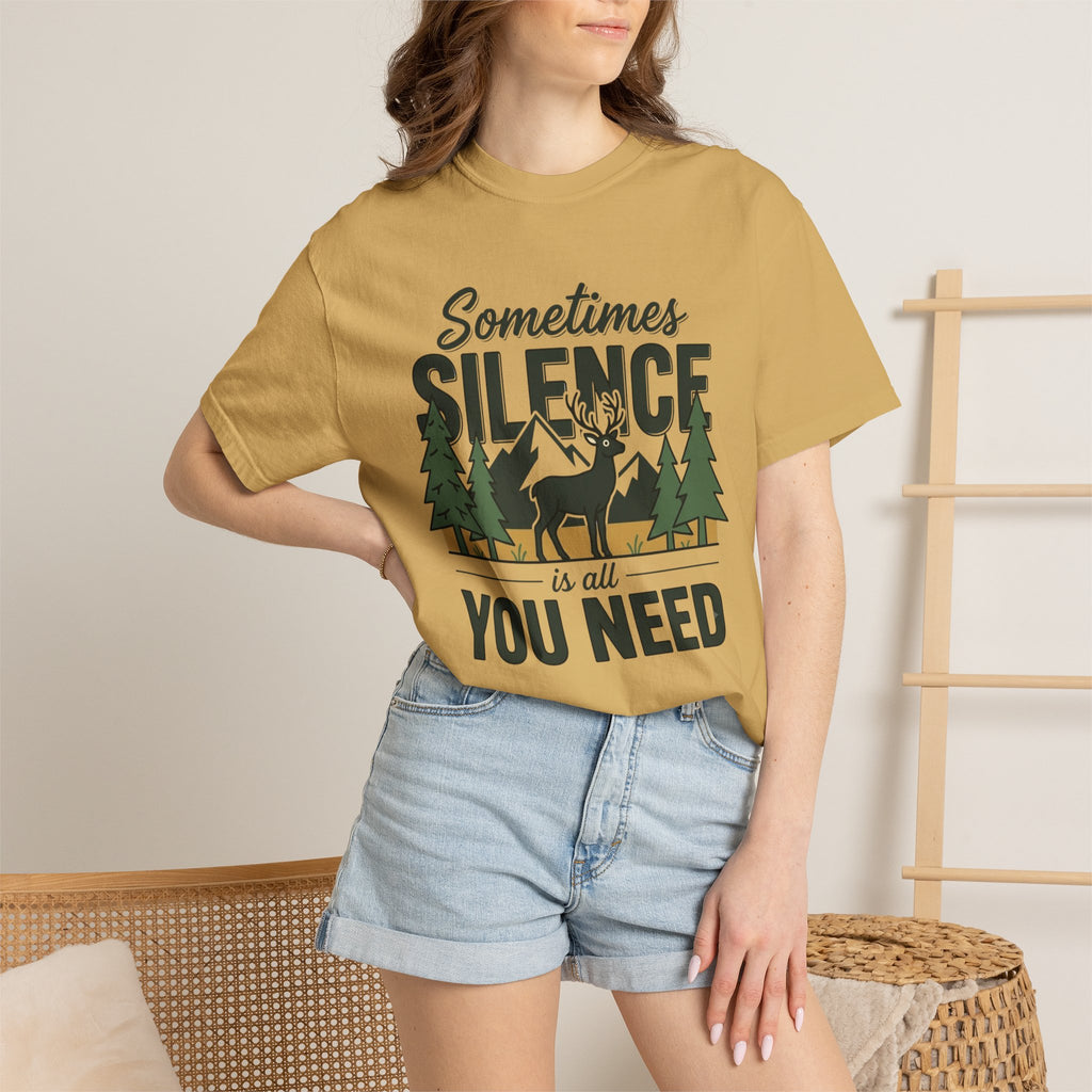 sometimes silence is all you need T-Shirt
