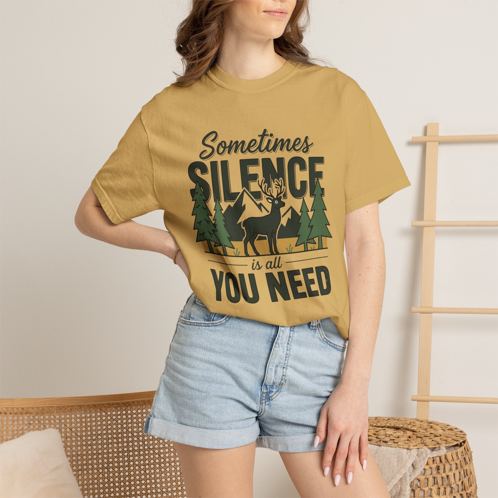 sometimes silence is all you need T-Shirt