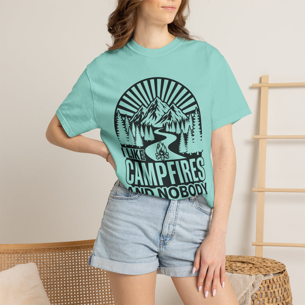 I Like Campfires And Nobody T-Shirt