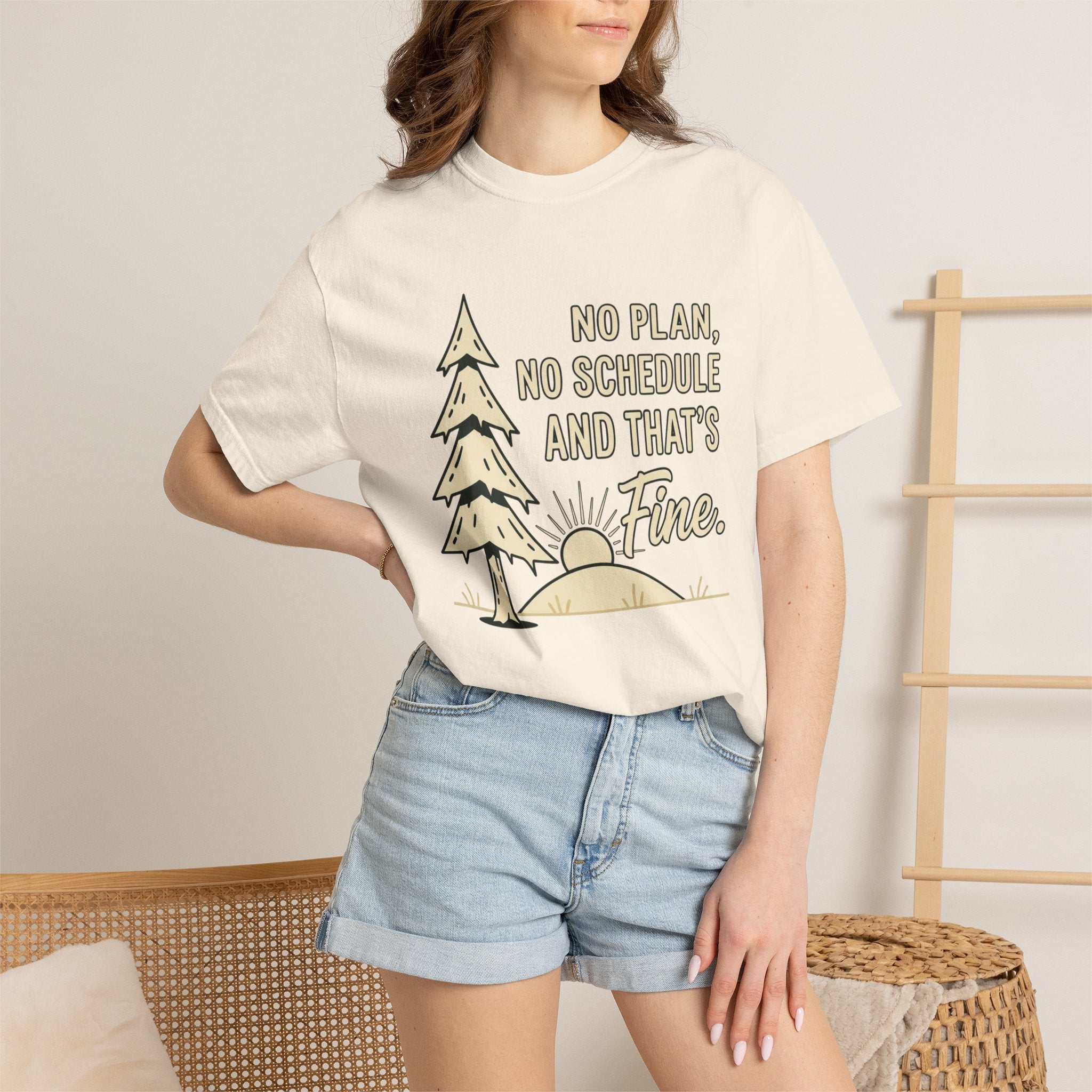No Plan No Schedule T-Shirt