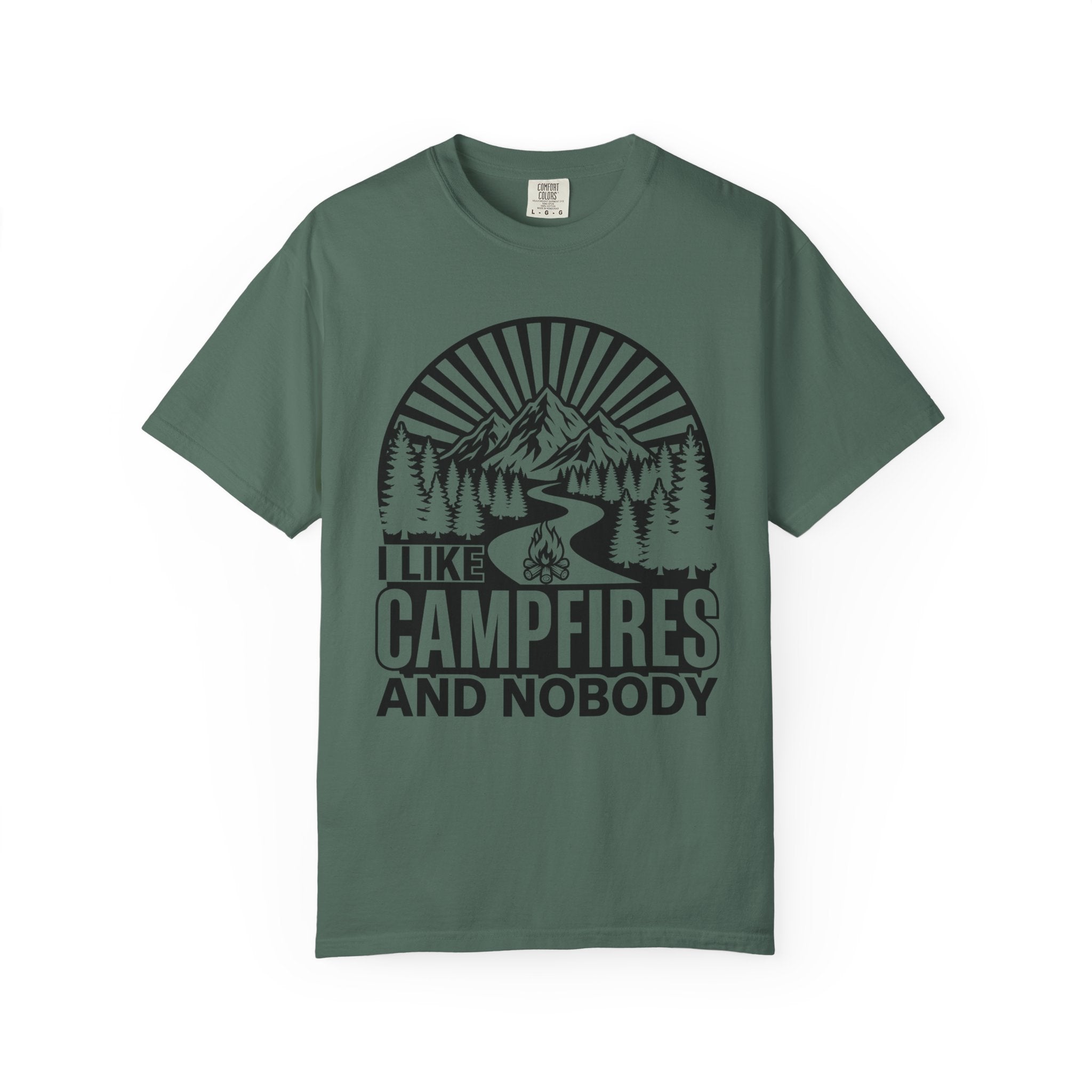 I Like Campfires And Nobody T-Shirt