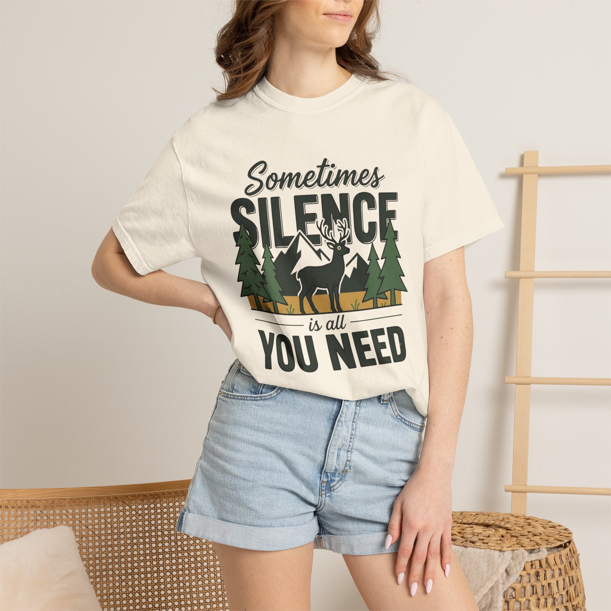 sometimes silence is all you need T-Shirt