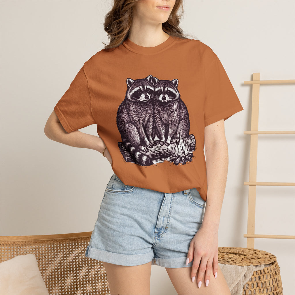 Cuddling Raccoons T-Shirt