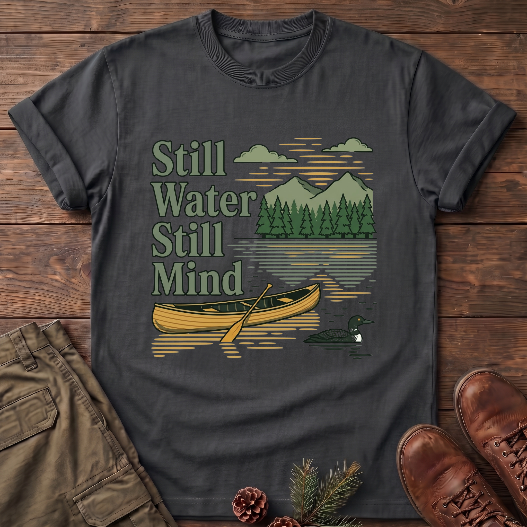 Still Water Still Mind T-Shirt