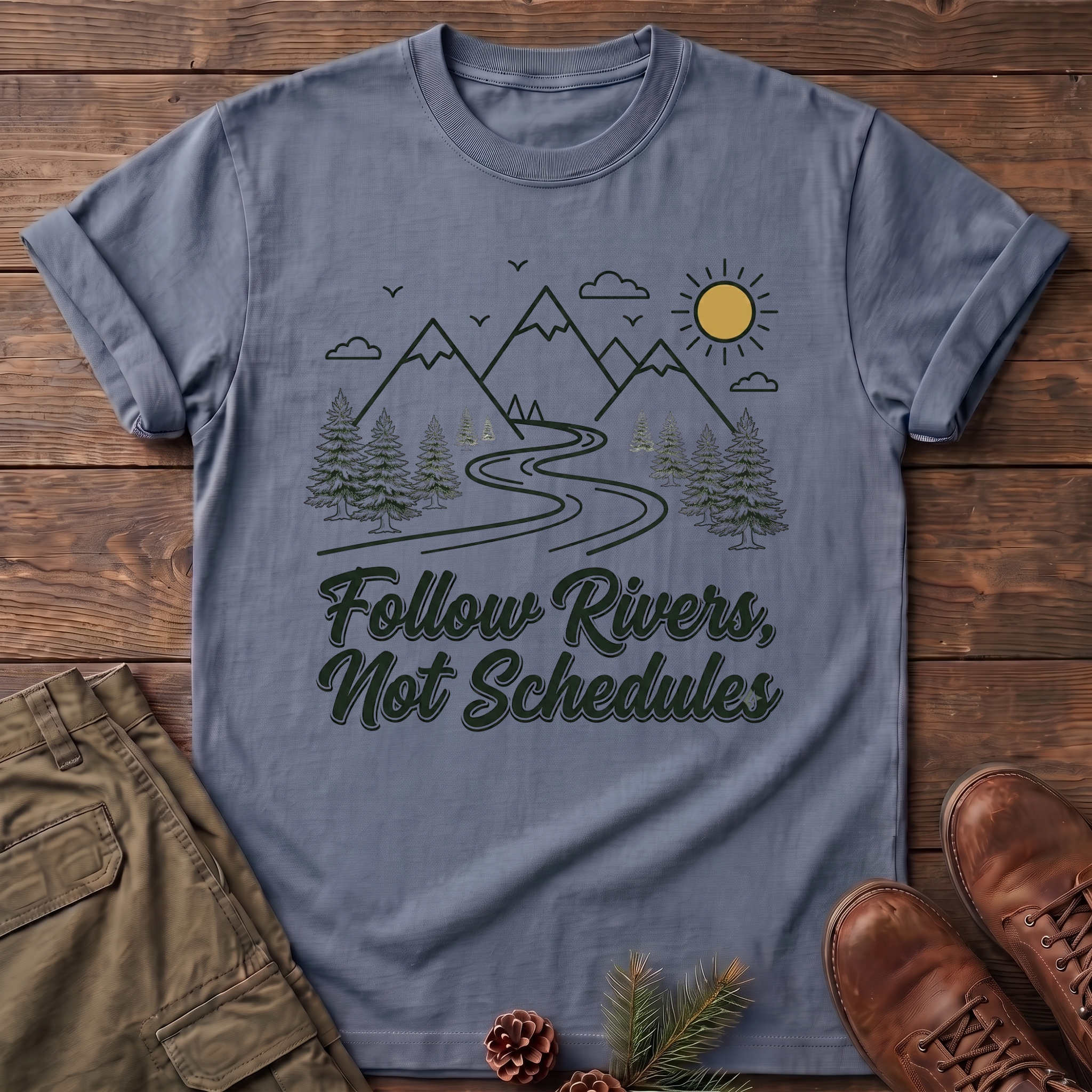 Follow rivers T-Shirt