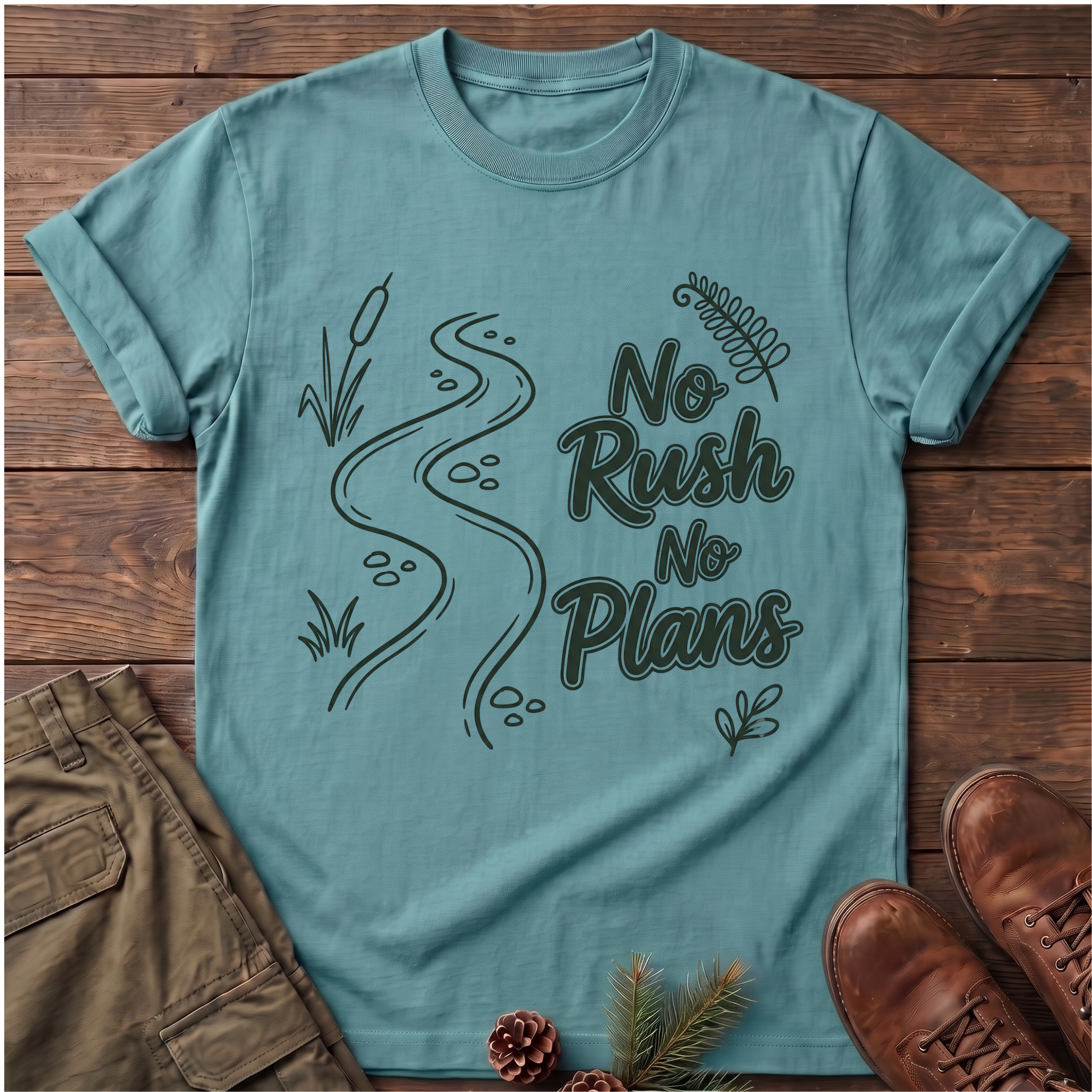 No Rush No Plans T-Shirt