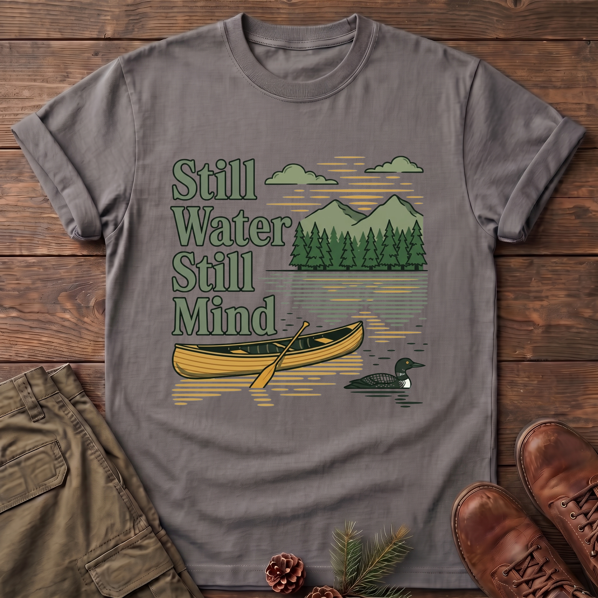Still Water Still Mind T-Shirt