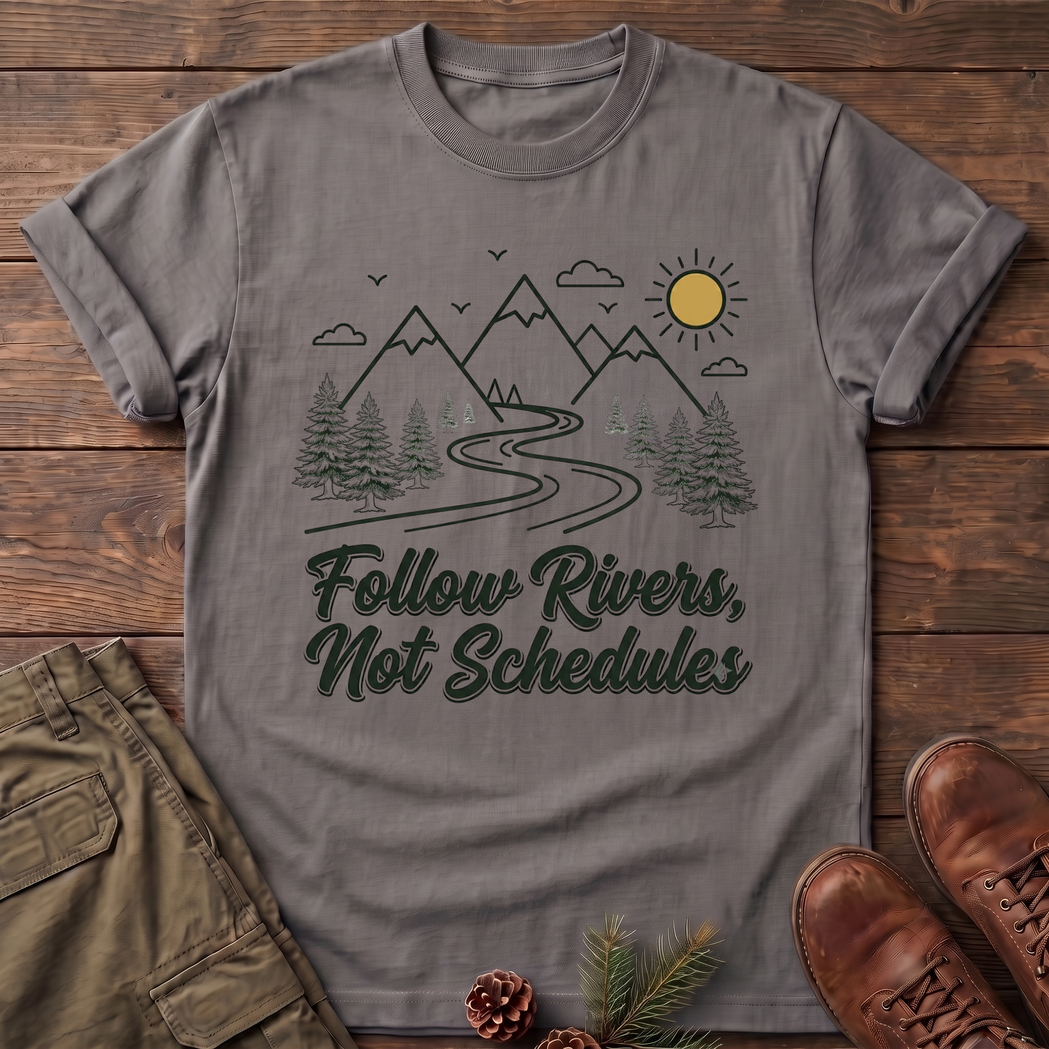 Follow rivers T-Shirt