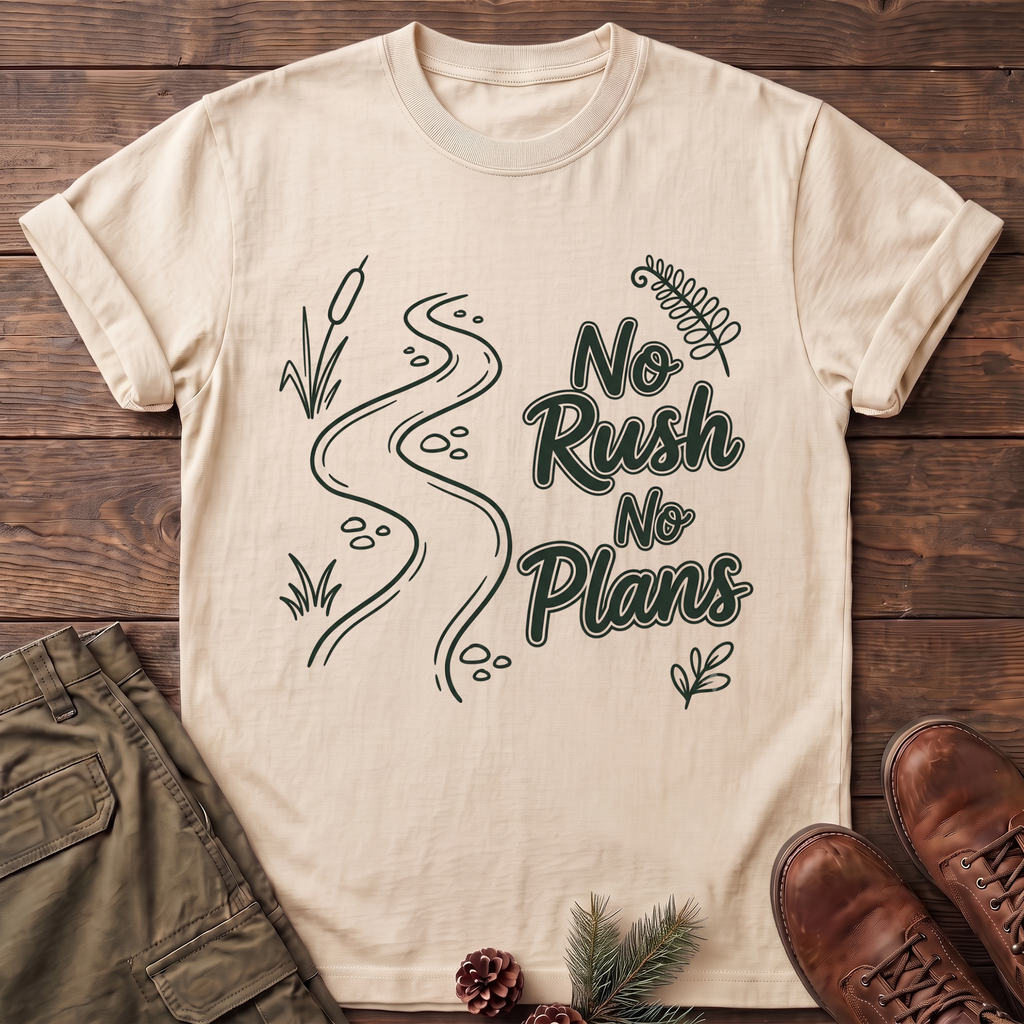No Rush No Plans T-Shirt