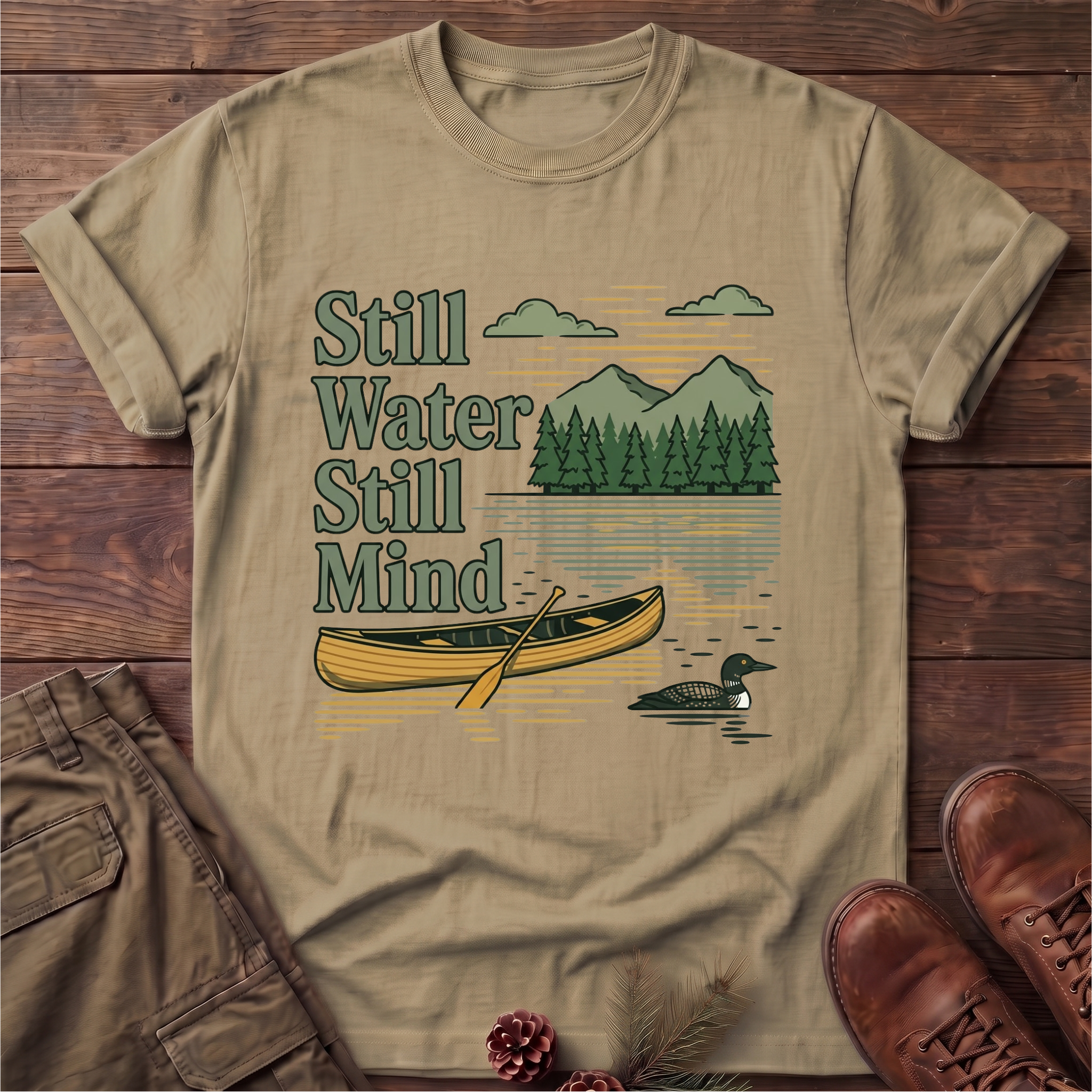 Still Water Still Mind T-Shirt