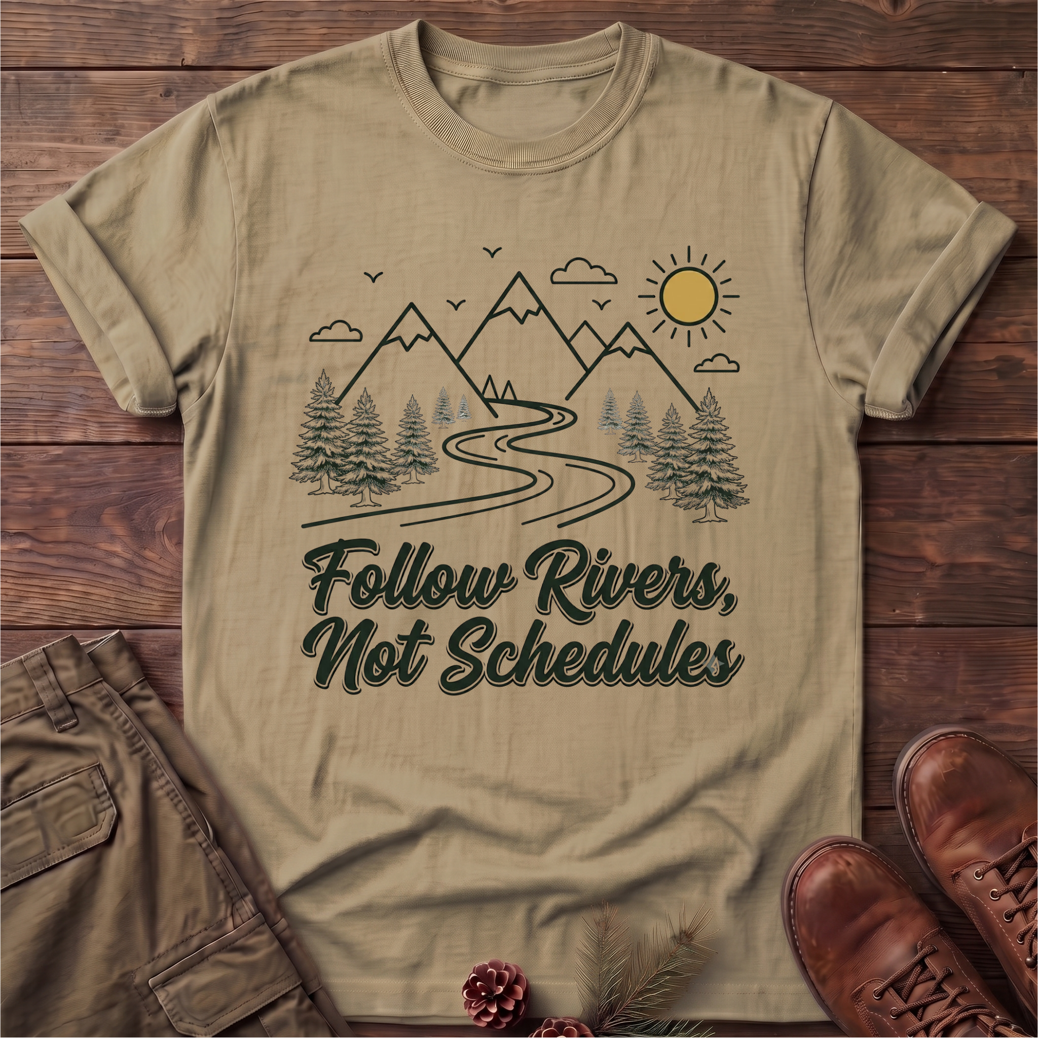 Follow rivers T-Shirt
